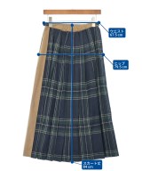 O'NEIL OF DUBLIN（オニールオブダブリン）ロング・マキシ丈スカート 紺 サイズ:38(M位) レディース/2200635656285