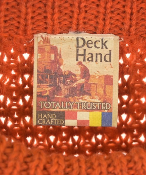 Deck Hand（デックハンド）ニット・セーター 赤 サイズ:38(M位) メンズ/2200607305043