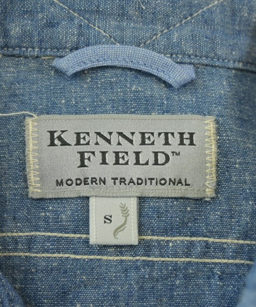 KENNETH FIELD（ケネスフィールド）カジュアルシャツ 青 サイズ:S メンズ/2200715418017