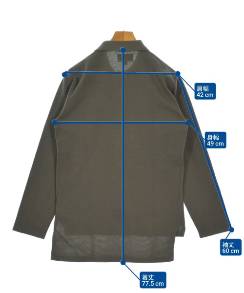 KENNETH FIELD（ケネスフィールド）ポロシャツ カーキ サイズ:S メンズ/2200663381067