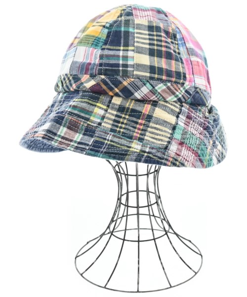 KENNETH FIELD(ケネスフィールド)ハット 紺 サイズ:-/2200667749085