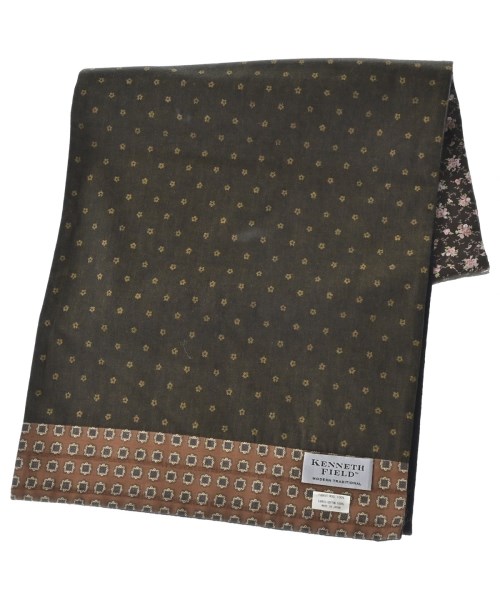 KENNETH FIELD(ケネスフィールド)マフラー 茶 サイズ:-/2200667385122