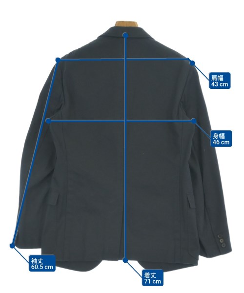 KENNETH FIELD（ケネスフィールド）テーラードジャケット 紺 サイズ:38(S位) メンズ/2200669907292