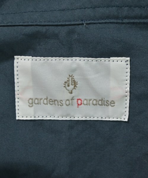 gardens of paradise（ガーデンズオブパラダイス）シャツワンピース 紺 サイズ:0(XS位) レディース/2200706456035