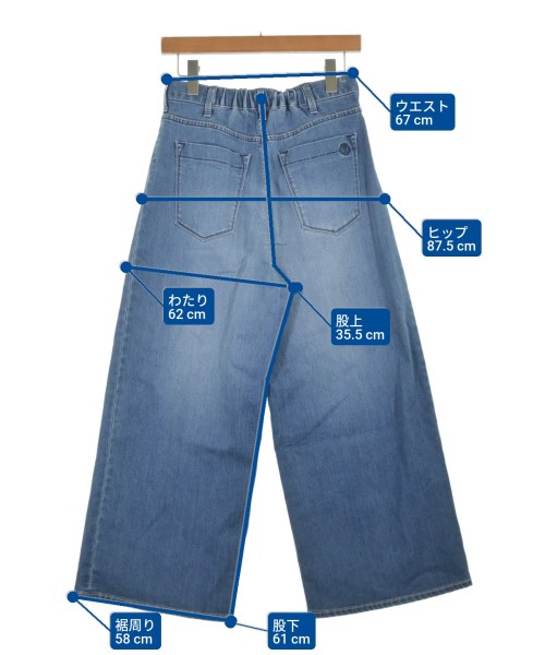 FAVEUR（ファヴール）デニムパンツ 紺 サイズ:40(M位) レディース/2200617634157