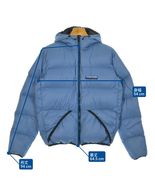 FEATHERED FRIENDS（フェザードフレンズ）ダウンジャケット/ダウンベスト 青 サイズ:S メンズ/2200643196032