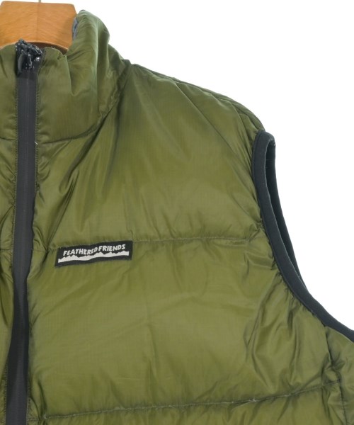 FEATHERED FRIENDS（フェザードフレンズ）ダウンジャケット/ダウンベスト 緑 サイズ:M メンズ/2200643196049
