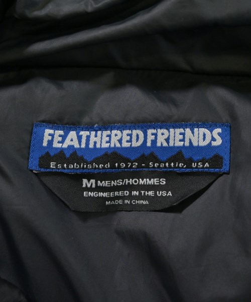 FEATHERED FRIENDS（フェザードフレンズ）ダウンジャケット/ダウンベスト 黒 サイズ:M メンズ/2200685300022