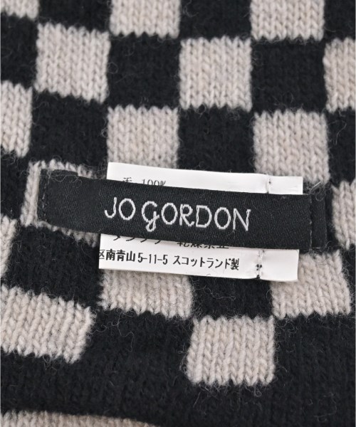 Jo Gordon（ジョーゴードン）マフラー 黒 サイズ:- レディース/2200639601021