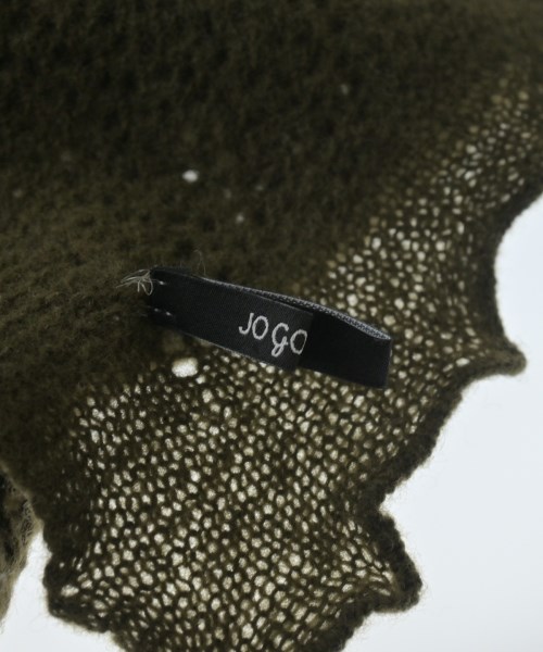 Jo Gordon（ジョーゴードン）マフラー カーキ サイズ:- レディース/2200641953026