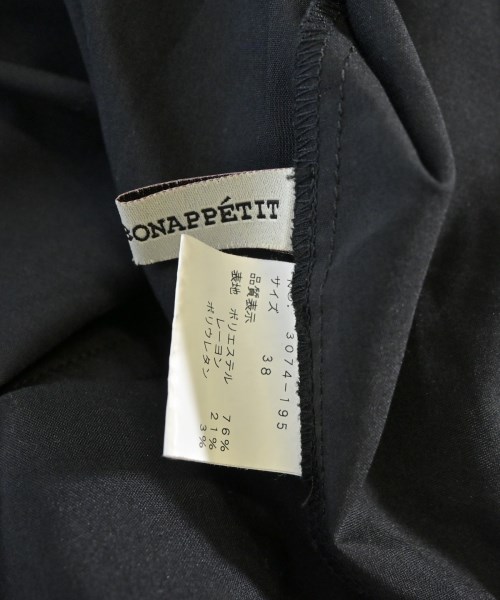 Bonappetit（ボナペティ）カジュアルシャツ 黒 サイズ:38(M位) レディース/2200666906052