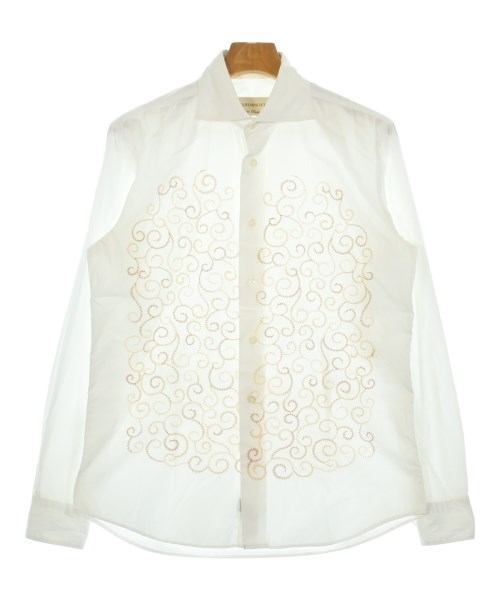 Guglielminotti(グリエルミノッティ)カジュアルシャツ 白 サイズ:38(S位)/2200652925029