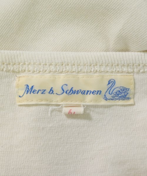 Merz b.Schwanen（メルツベーシュヴァーネン）Tシャツ・カットソー 白 サイズ:6(L位) メンズ/2200695425050