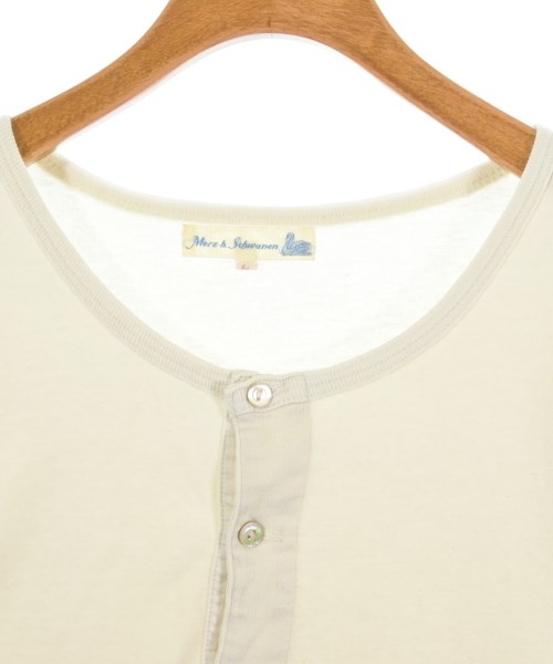 Merz b.Schwanen（メルツベーシュヴァーネン）Tシャツ・カットソー 白 サイズ:6(L位) メンズ/2200695425050