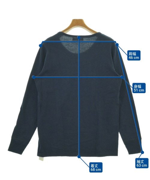 Merz b.Schwanen（メルツベーシュヴァーネン）Tシャツ・カットソー 紺 サイズ:7(XL位) メンズ/2200699420204