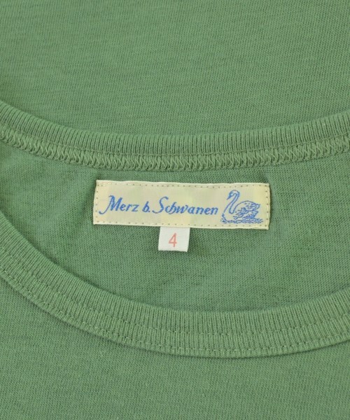 Merz b.Schwanen（メルツベーシュヴァーネン）Tシャツ・カットソー 緑 サイズ:4(S位) メンズ/2200699420211