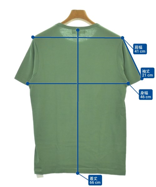 Merz b.Schwanen（メルツベーシュヴァーネン）Tシャツ・カットソー 緑 サイズ:4(S位) メンズ/2200699420211