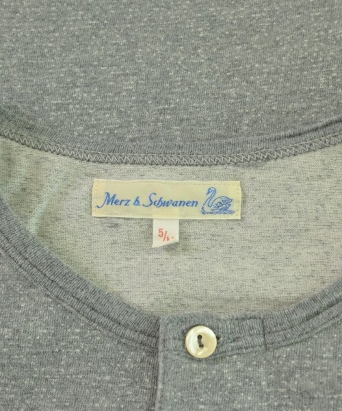 Merz b.Schwanen（メルツベーシュヴァーネン）Tシャツ・カットソー グレー サイズ:5(M位) メンズ/2200699420235