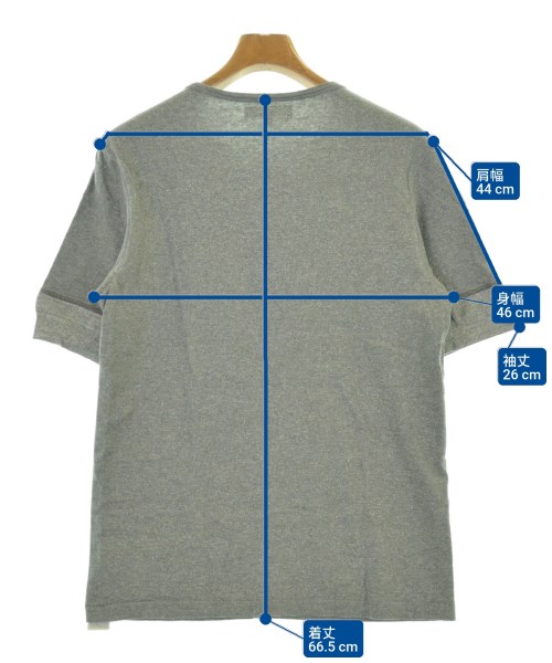 Merz b.Schwanen（メルツベーシュヴァーネン）Tシャツ・カットソー グレー サイズ:5(M位) メンズ/2200699420235