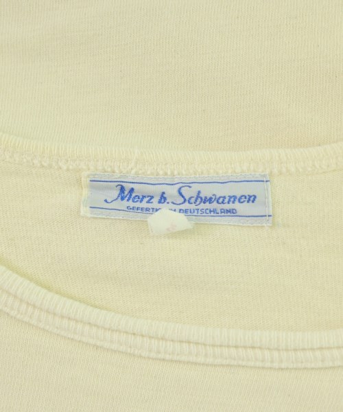 Merz b.Schwanen（メルツベーシュヴァーネン）Tシャツ・カットソー 黄 サイズ:4(S位) メンズ/2200699420280