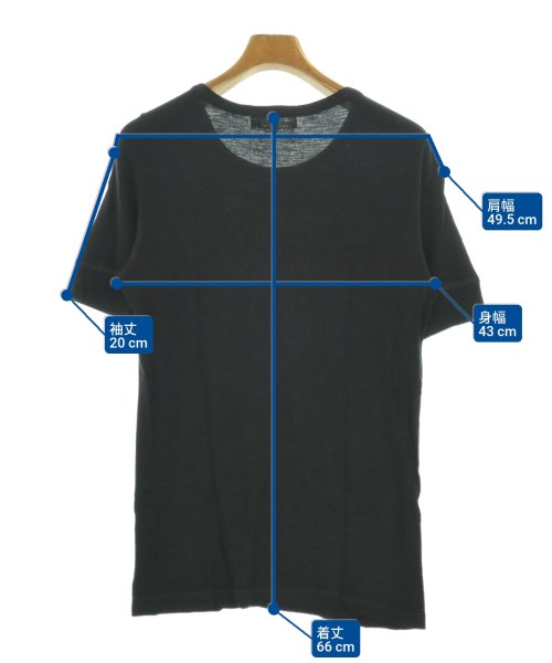 Merz b.Schwanen（メルツベーシュヴァーネン）Tシャツ・カットソー 黒 サイズ:5(M位) メンズ/2200699420310