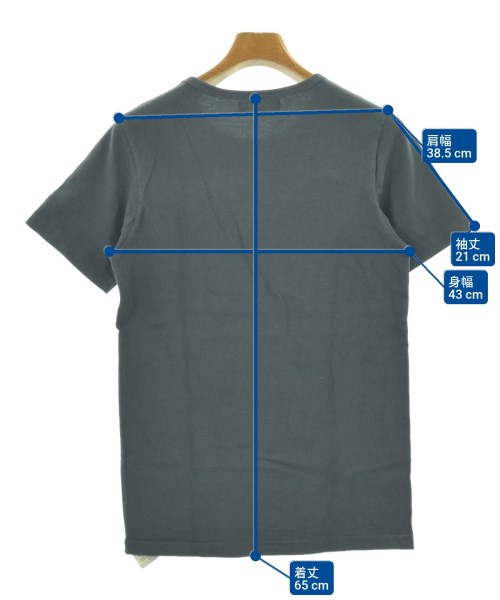 Merz b.Schwanen（メルツベーシュヴァーネン）Tシャツ・カットソー 青 サイズ:5(M位) メンズ/2200699420365