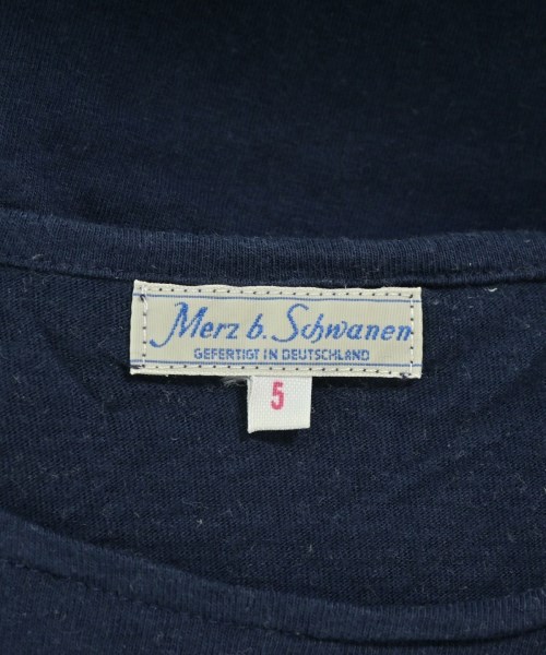 Merz b.Schwanen（メルツベーシュヴァーネン）Tシャツ・カットソー 紺 サイズ:5(M位) メンズ/2200699420372