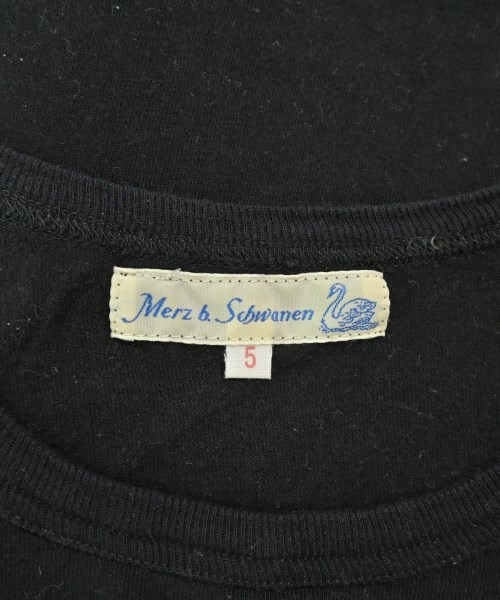 Merz b.Schwanen（メルツベーシュヴァーネン）Tシャツ・カットソー 黒 サイズ:5(M位) メンズ/2200699420402