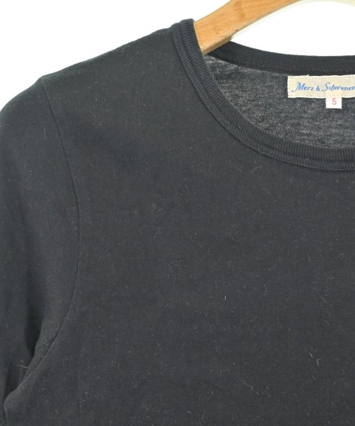 Merz b.Schwanen（メルツベーシュヴァーネン）Tシャツ・カットソー 黒 サイズ:5(M位) メンズ/2200699420402