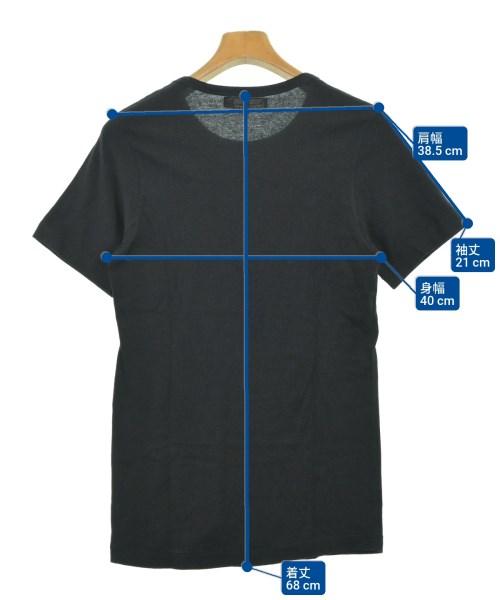 Merz b.Schwanen（メルツベーシュヴァーネン）Tシャツ・カットソー 黒 サイズ:5(M位) メンズ/2200699420402