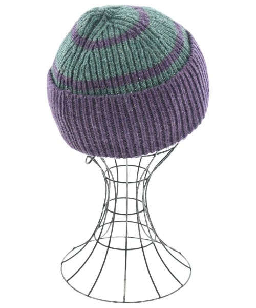 Merz b.Schwanen（メルツベーシュヴァーネン）ニットキャップ・ビーニー 紫 サイズ:- メンズ/2200669907575