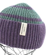 Merz b.Schwanen（メルツベーシュヴァーネン）ニットキャップ・ビーニー 紫 サイズ:- メンズ/2200669907575