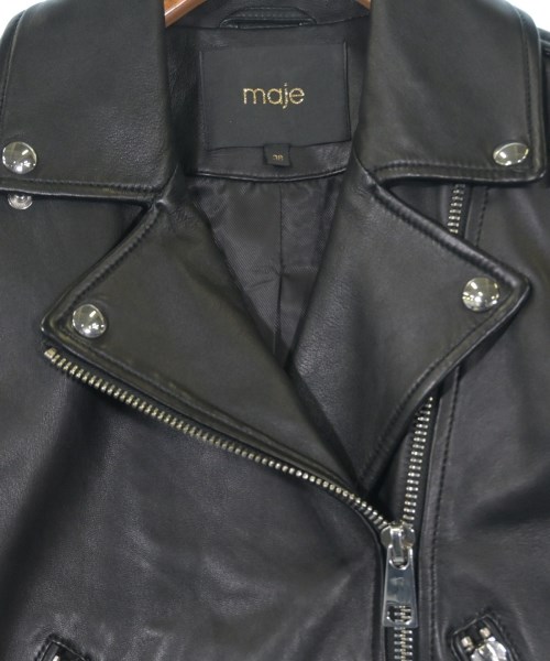 maje（マージュ）ライダース 黒 サイズ:38(M位) レディース/2200640848033