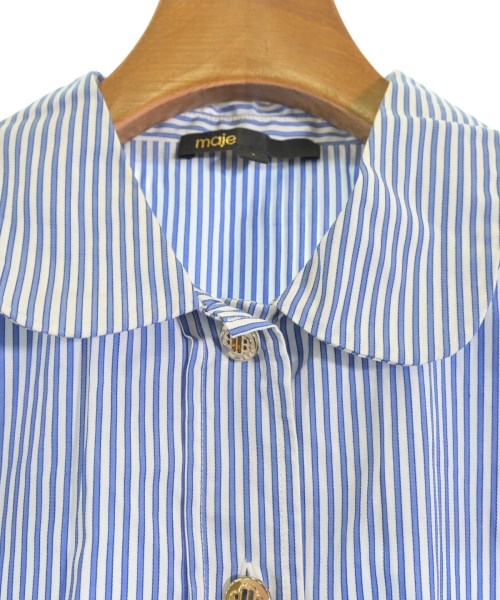 maje（マージュ）カジュアルシャツ 青 サイズ:1(S位) レディース/2200623691090