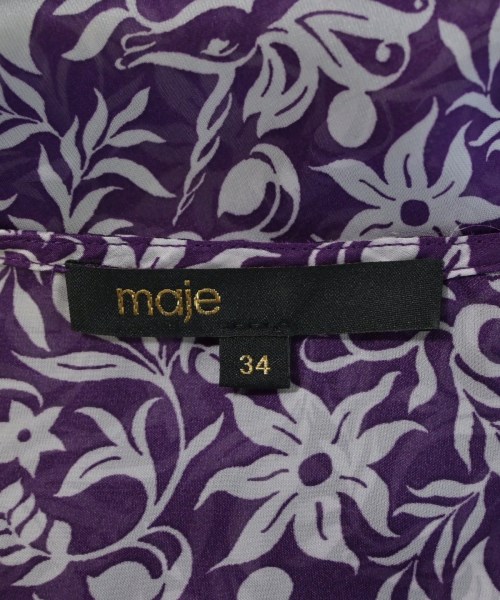 maje（マージュ）ワンピース 紫 サイズ:34(XS位) レディース/2200611637031