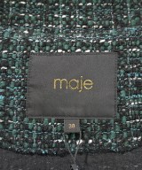 maje（マージュ）ノーカラージャケット 緑 サイズ:F レディース/2200607065169
