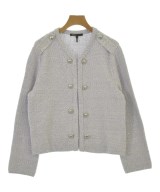 maje（マージュ）ノーカラージャケット 紫 サイズ:4(XL位) レディース/2200689598029