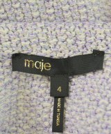 maje（マージュ）ノーカラージャケット 紫 サイズ:4(XL位) レディース/2200689598029