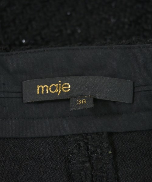 maje（マージュ）ショートパンツ 黒 サイズ:36(S位) レディース/2200666745071