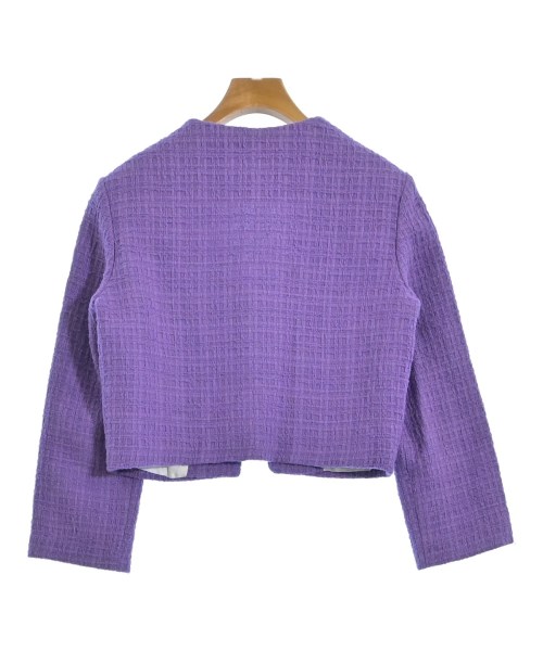 maje（マージュ）ノーカラージャケット 紫 サイズ:36(S位) レディース/2200663496037