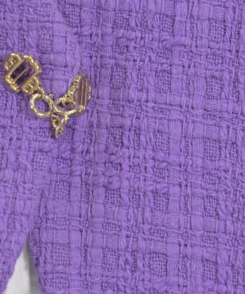 maje（マージュ）ノーカラージャケット 紫 サイズ:36(S位) レディース/2200663496037