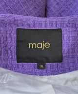 maje（マージュ）ノーカラージャケット 紫 サイズ:36(S位) レディース/2200663496037