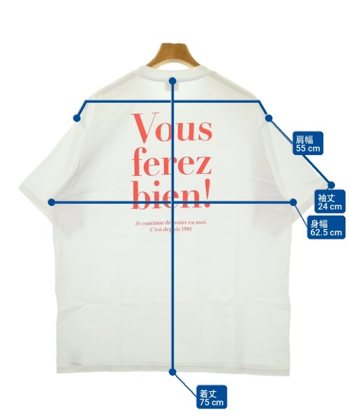 FREDYMAC（フレディマック）Tシャツ・カットソー 白 サイズ:M メンズ/2200715075173