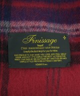 Finissage（フィニサージュ）マフラー 赤 サイズ:- レディース/2200613895040