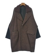 VLADIMIR KARALEEV（ブラディミアカラリーヴ）ステンカラーコート 茶 サイズ:F レディース/2200659835017