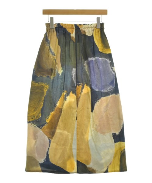 VLADIMIR KARALEEV（ブラディミアカラリーヴ）ロング・マキシ丈スカート 紺 サイズ:-(M位) レディース/2200644660051