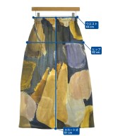 VLADIMIR KARALEEV（ブラディミアカラリーヴ）ロング・マキシ丈スカート 紺 サイズ:-(M位) レディース/2200644660051