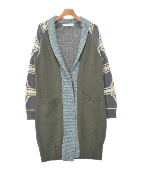 CHRISTOPHE SAUVAT(クリストフソバ)カーディガン カーキ サイズ:S/2200676284157