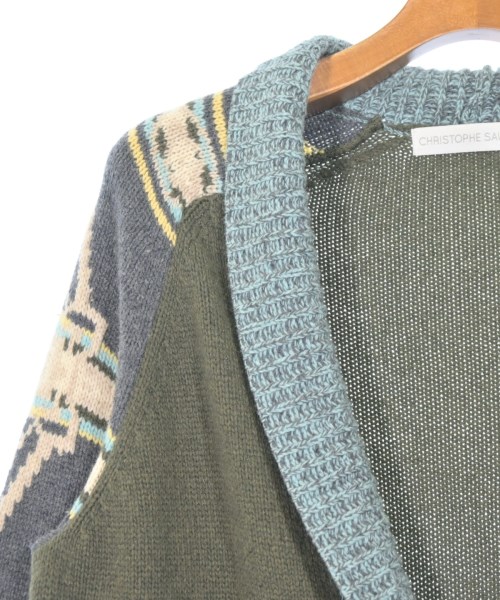 CHRISTOPHE SAUVAT（クリストフソバ）カーディガン カーキ サイズ:S メンズ/2200676284157