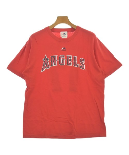 MAJESTIC(マジェスティック)Tシャツ・カットソー 赤 サイズ:L/2200698445116